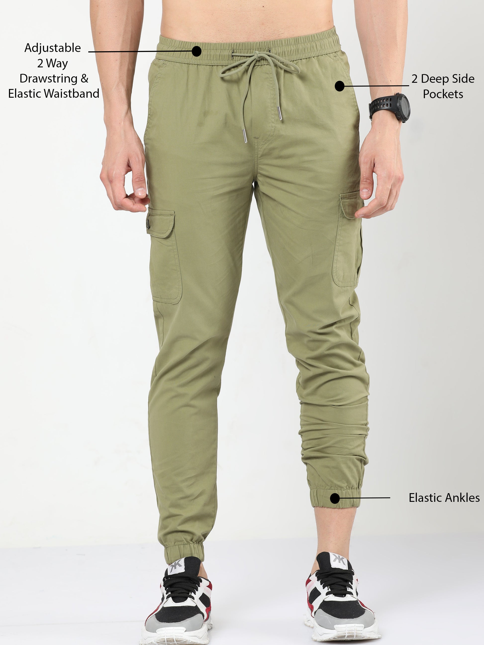 Shop Latest Grey Joggers Men Online In India