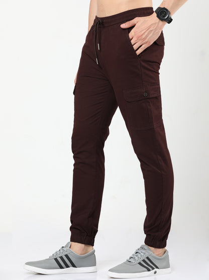 Seal Brown & Nile Blue Joggers
