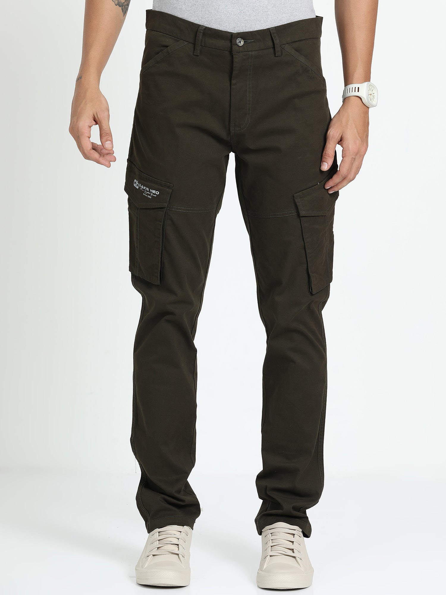 Palm Green Cargo Pant for Men 