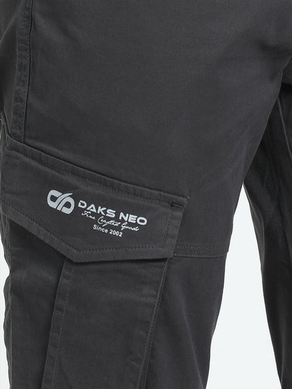 Davy Grey Cargo Pant for Men 
