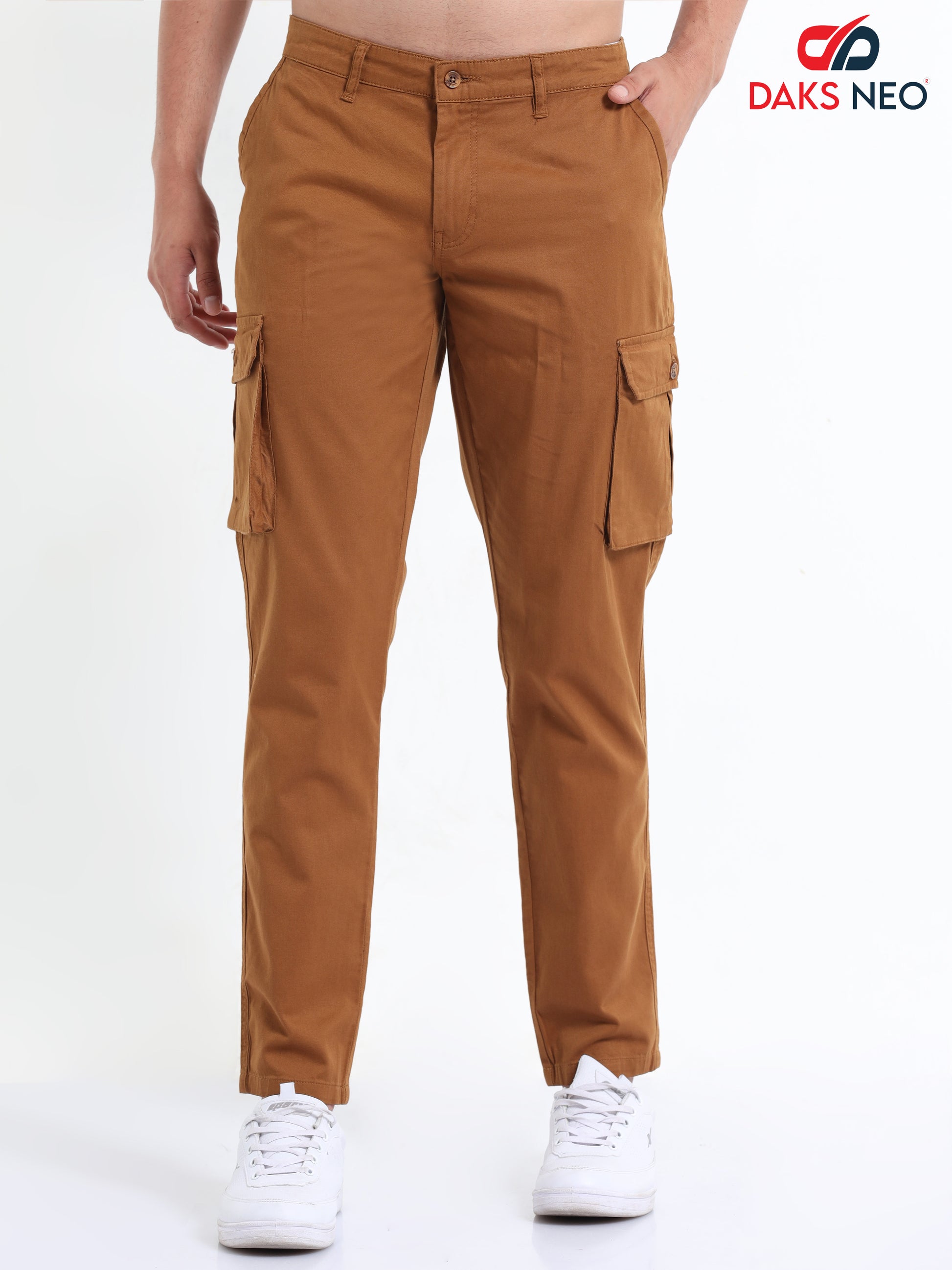 Brown Cargo Pants For Men