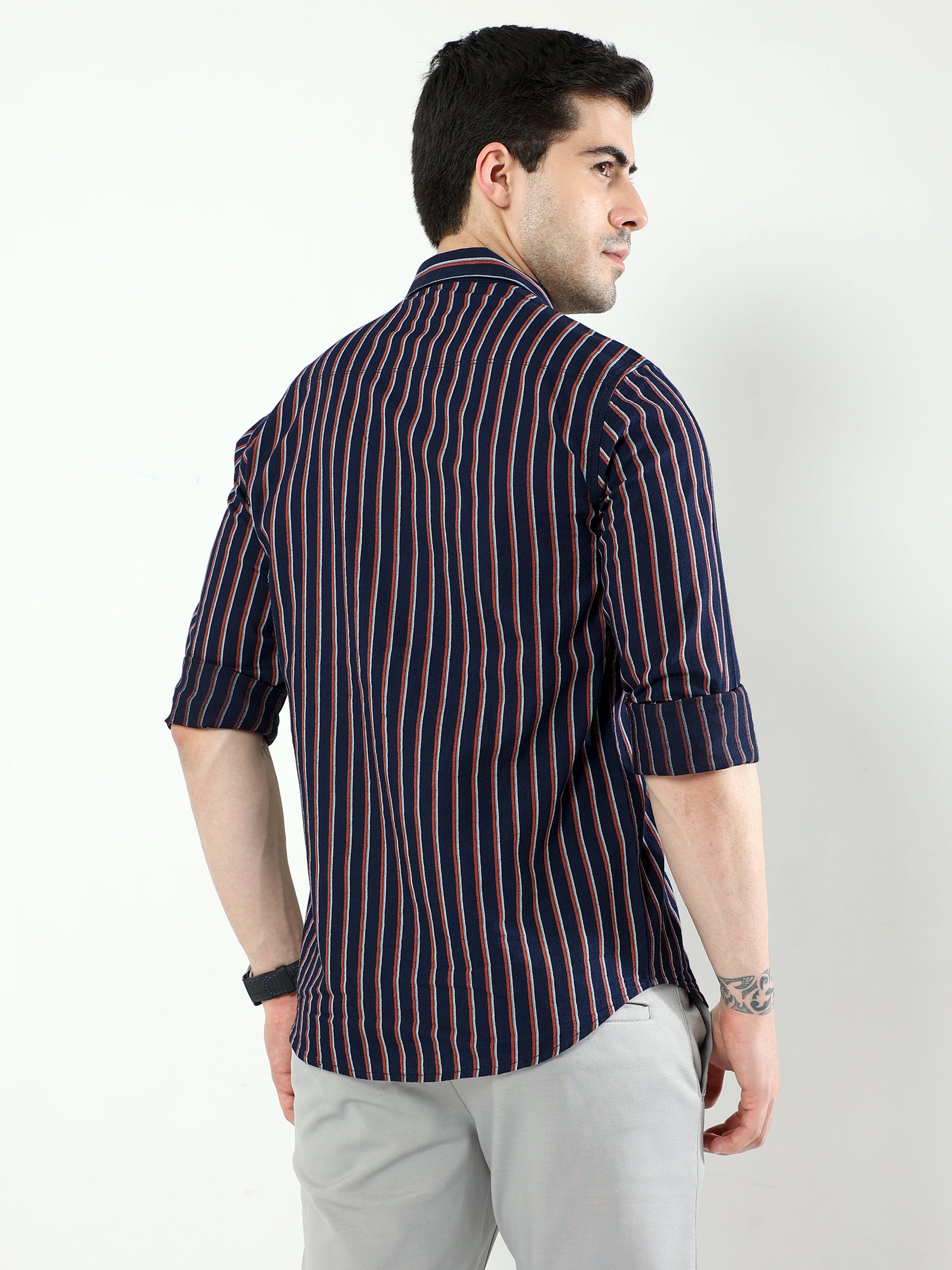 Vertical Striped Shirt